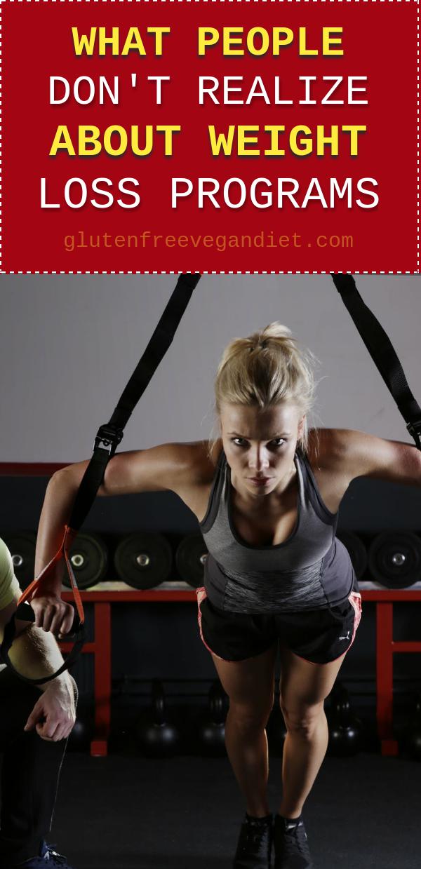 What People Don't Realize About Weight Loss Programs