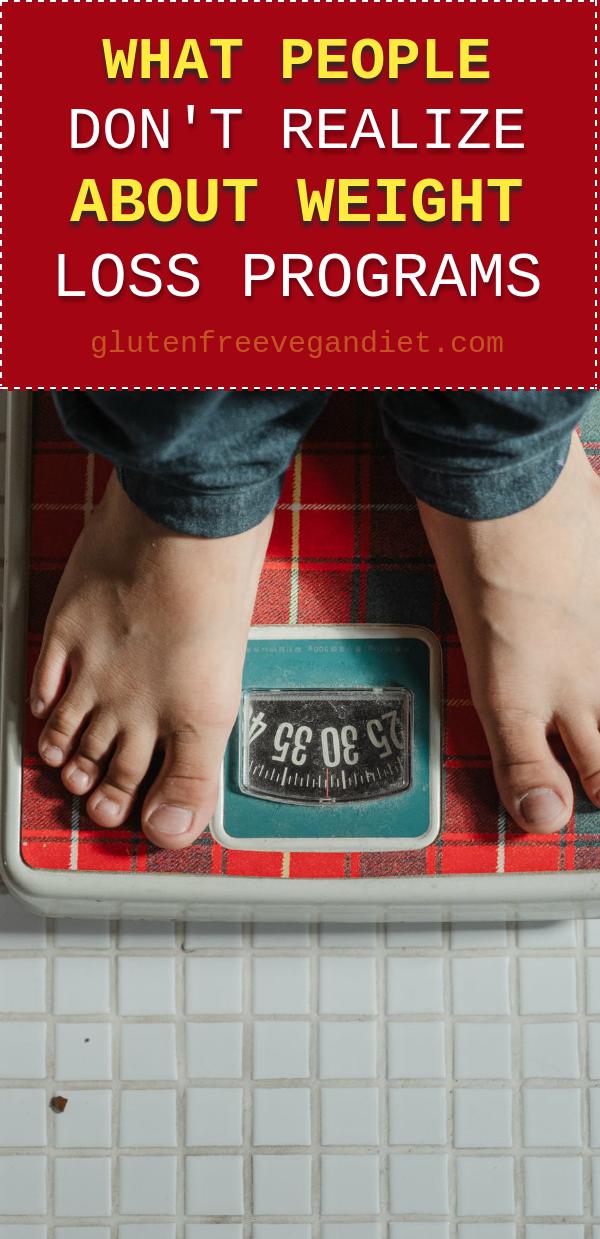What People Don't Realize About Weight Loss Programs